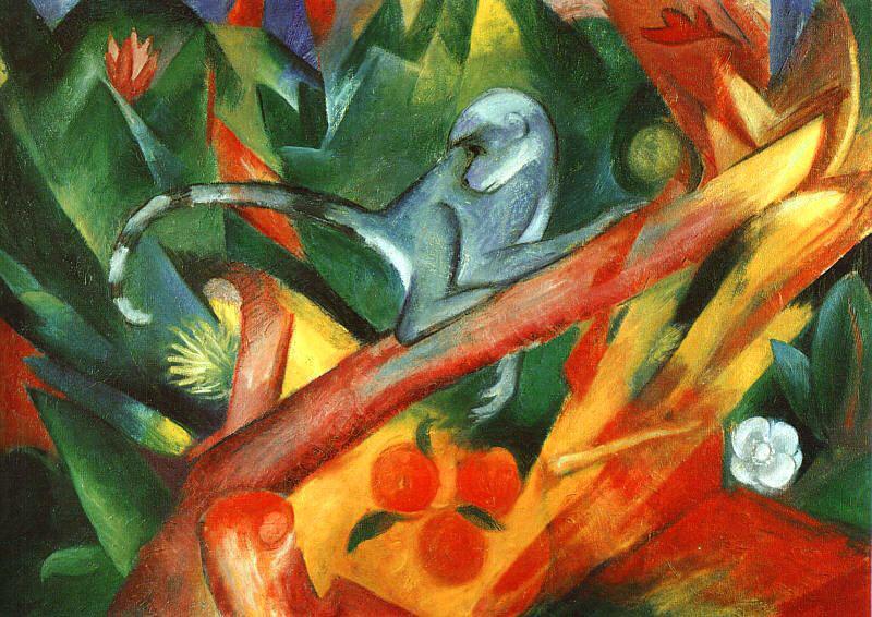 Franz Marc The Monkey